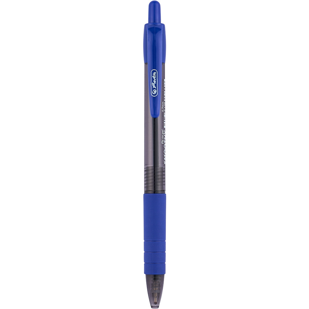 Pix cu gel Herlitz Smoothy 0.7 albastru [2]