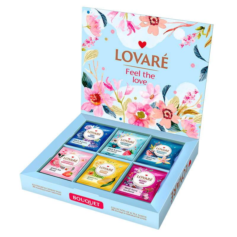 Ceai Lovare Bouquet - Selectie 6 arome, 30 plicuri [2]