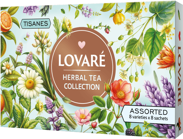 Ceai Lovare Herbal Tea Collection - Selectie 8 arome, 64 plicuri [2]