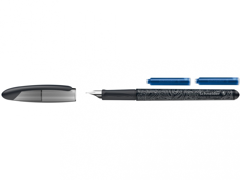 Set stilou + roller Schneider Opus negru [2]