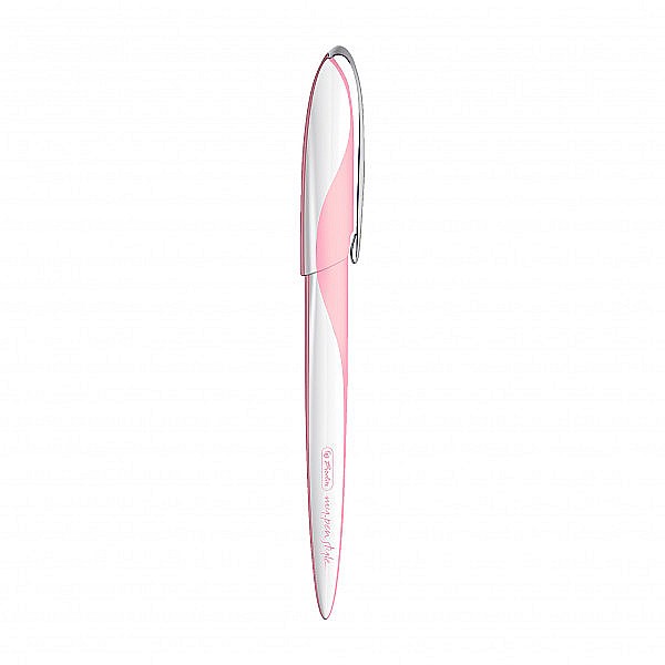 Stilou caligrafic Herlitz My Pen Style roz - set [3]