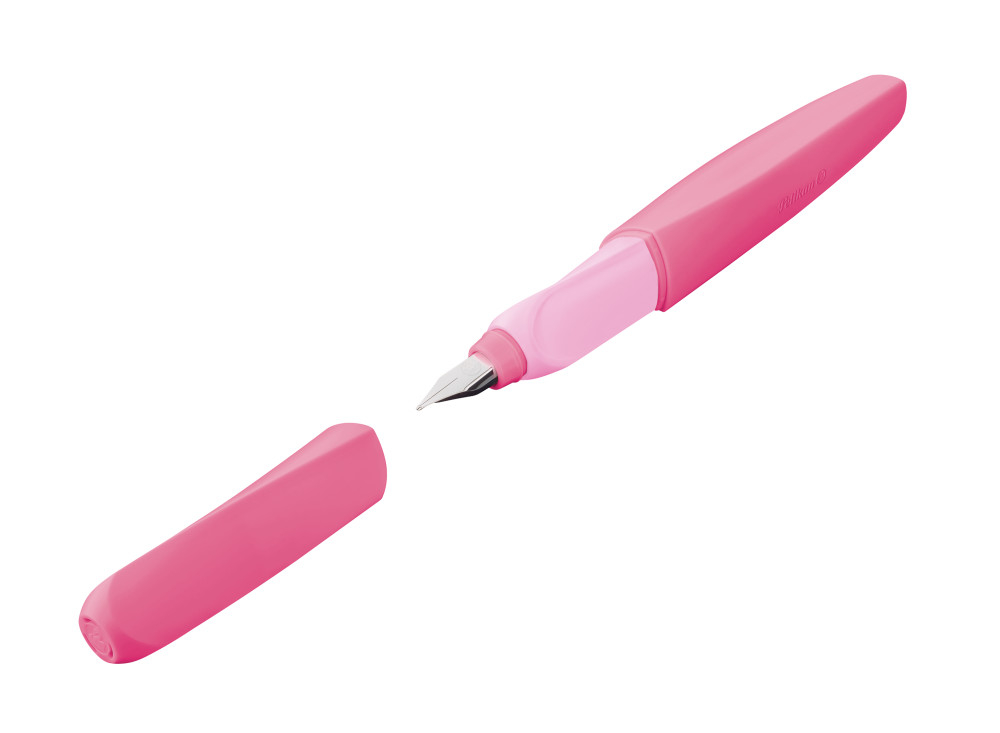 Stilou Pelikan Twist Berry Pink, penita M, 1 rezerva inclusa, in cutie carton [2]