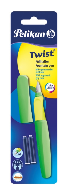 STILOU TWIST M AMBIDEXTRU 2 PATROANE VERDE NEON BLISTER [1]