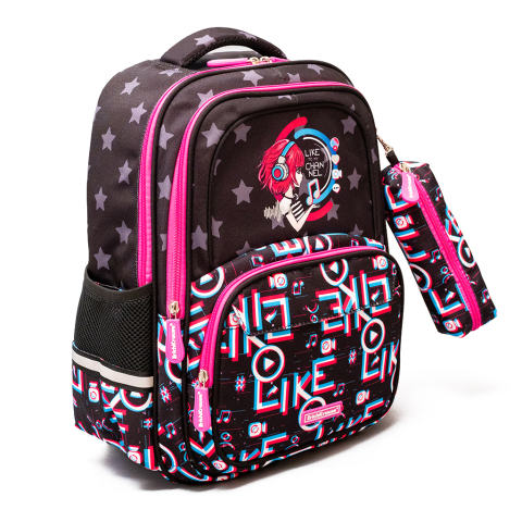 Rucsacuri - Rucsac ErichKrause SchoolLine Blogger 20L cu penar
