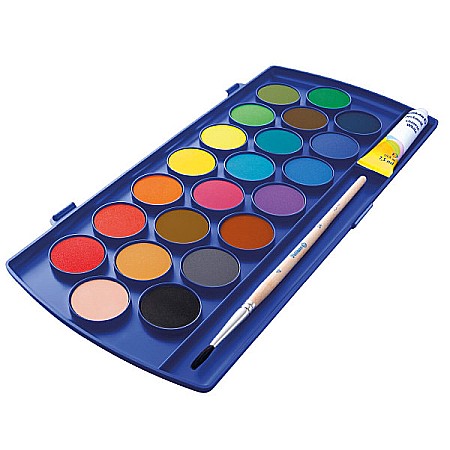 Acuarele Pelikan 22 culori + alb de zinc [1]
