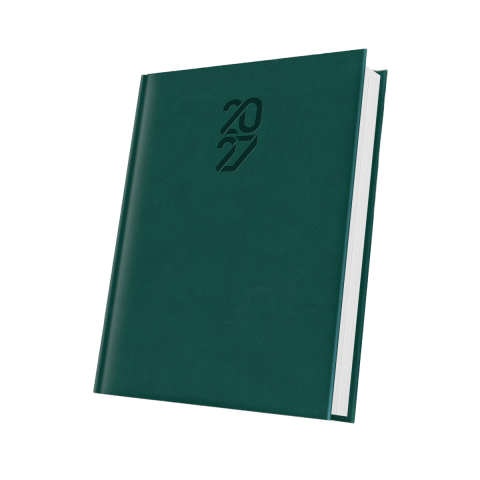 Agende - AGENDA DATATA A5 352PAG TUCSON COPERTA BURETATA VERDE 2027
