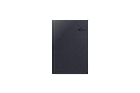 AGENDA DATATA A5 352PAG PREMIUM DELUXE ORTISEI COPERTA PIELE SINTETICA ALBASTRU 2027 [1]