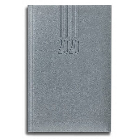 Agende - Agenda Herlitz Tucson A5 datata 2020 gri metalic