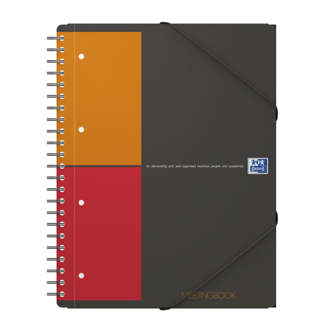 Rechizite - AGENDA ORG OXFORD INTERNATIONAL MEETING BOOK A4+ 80F SPIRA PEFC PATRATELE GRI