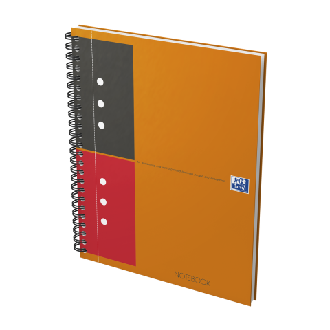 AGENDA ORG OXFORD INTERNATIONAL NOTEBOOK A5+ 80F SPIRA PEFC DICTANDO PORTOCALIU [2]