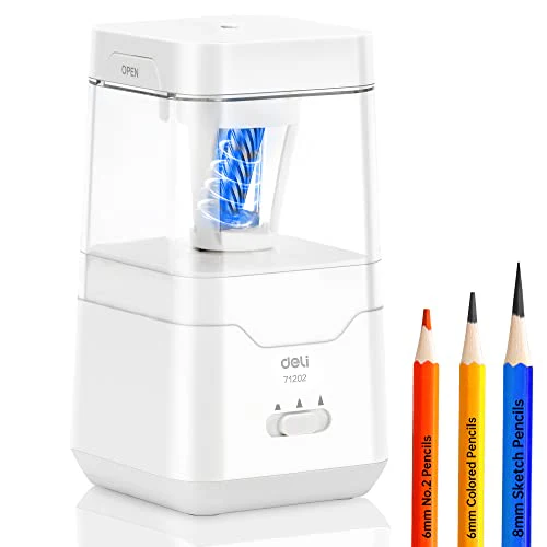 Ascutitori scolare - Ascutitoare electrica Deli cu 3 trepte de ascutire