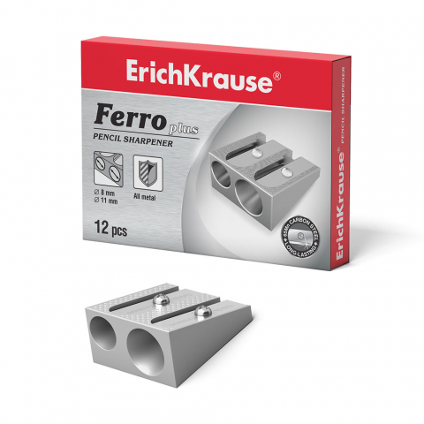 Ascutitori scolare - Ascutitoare metalica dubla ErichKrause Ferro