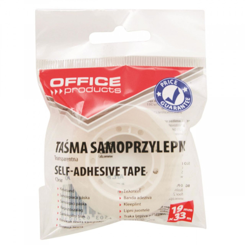 Benzi adezive - Banda adeziva 19 mm x 33 m transparenta Office Products