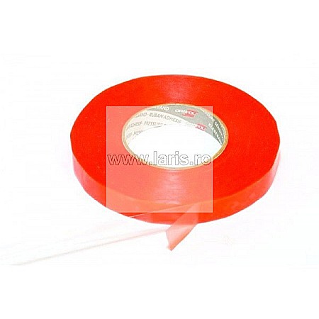 Benzi dublu adezive - Banda dublu adeziva 25 mm x 5 m din poliester  Orafol 1397