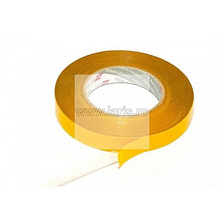 Benzi dublu adezive - Banda dublu adeziva 25 mm x 10 m din polipropilena Orafol 1453