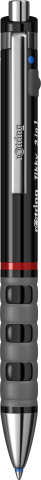 Creioane mecanice - Rotring Trio Pen Negru - Pix și Creion Mecanic 0.7 mm, 3 în 1
