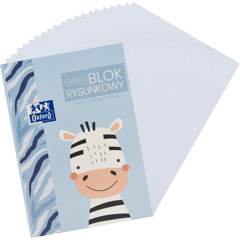BLOC DESEN OXFORD KIDS A4 20F 120G/MP ZEBRA [1]