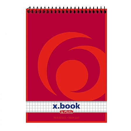 Blocnotes-uri - Bloc notes cu spira A5 50 file matematica Herlitz