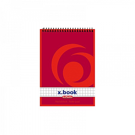 Blocnotes-uri - Bloc notes cu spira A6 50 file matematica Herlitz