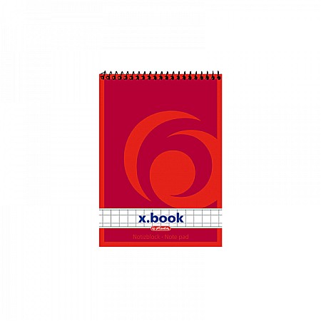 Blocnotes-uri - Bloc notes cu spira A7 50 file matematica Herlitz