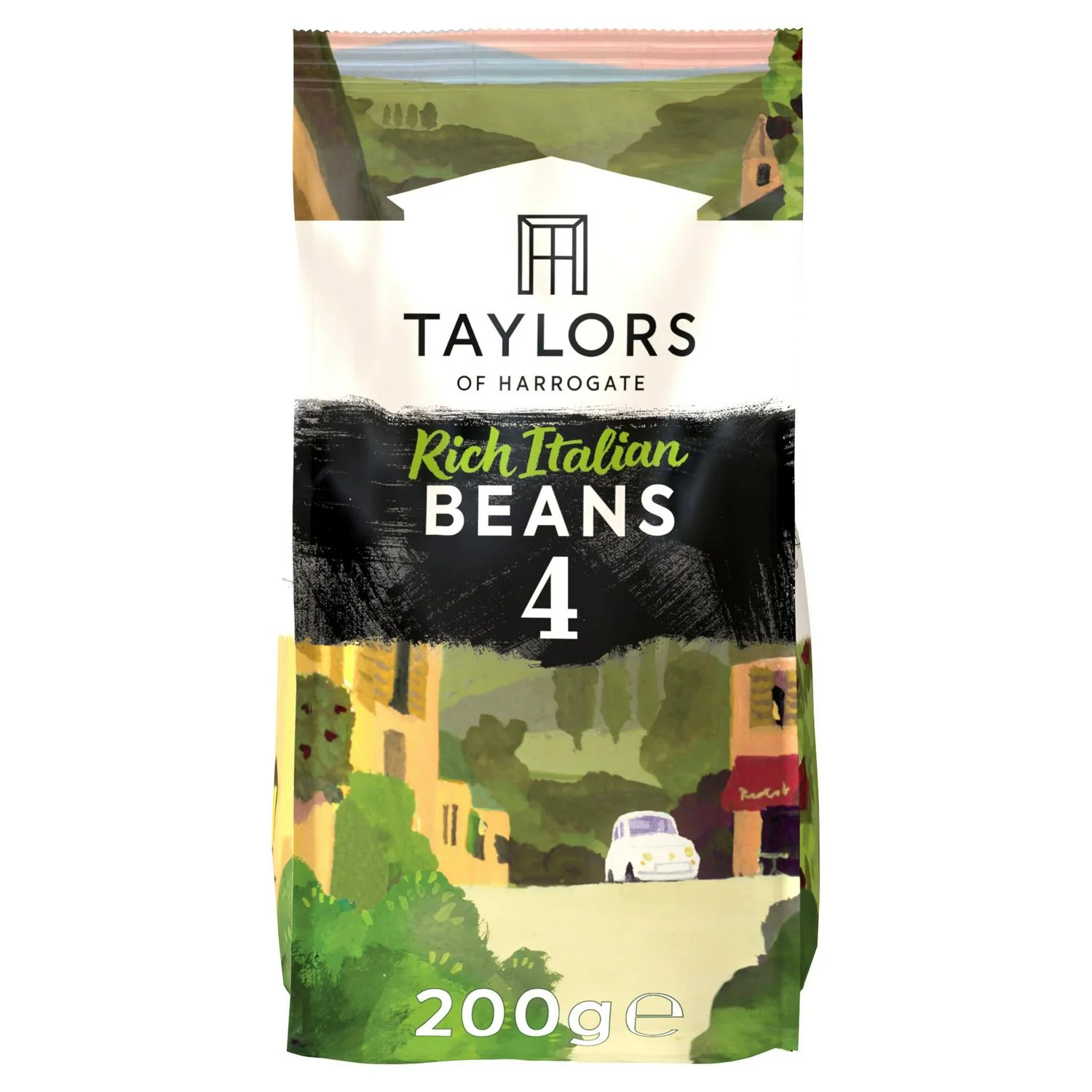 Cafea - Cafea boabe Rich Italian, Taylors of Harrogate, 100% Arabica, 200 g