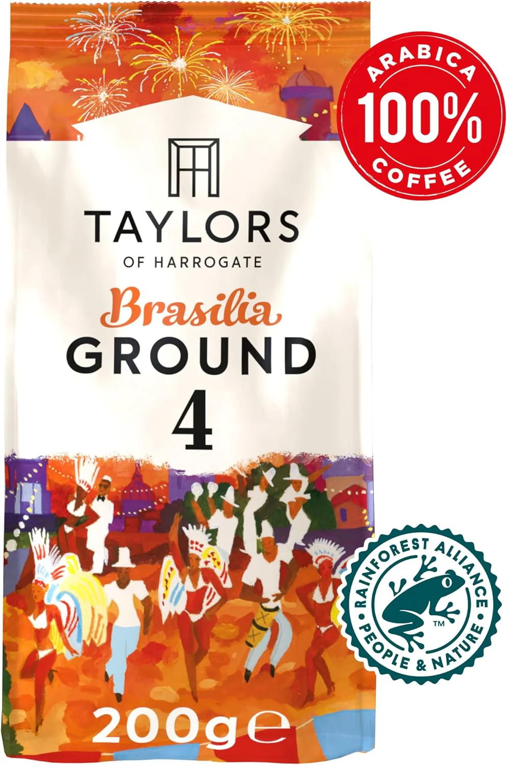 Cafea macinata Brasilia, Taylors of Harrogate, 100% Arabica, 200 g [2]
