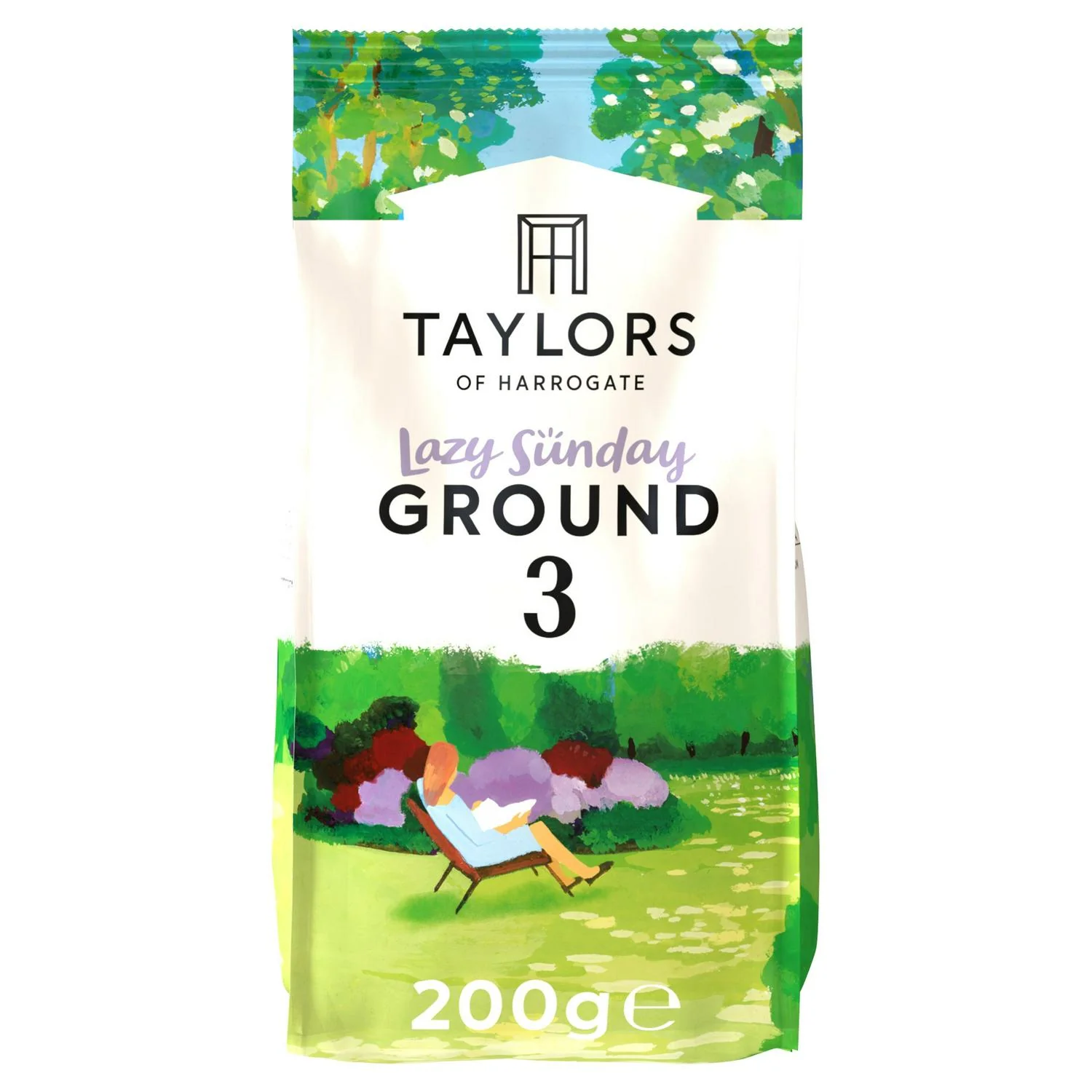 Cafea - Cafea macinata Lazy Sunday, Taylors of Harrogate, 100% Arabica, 200 g