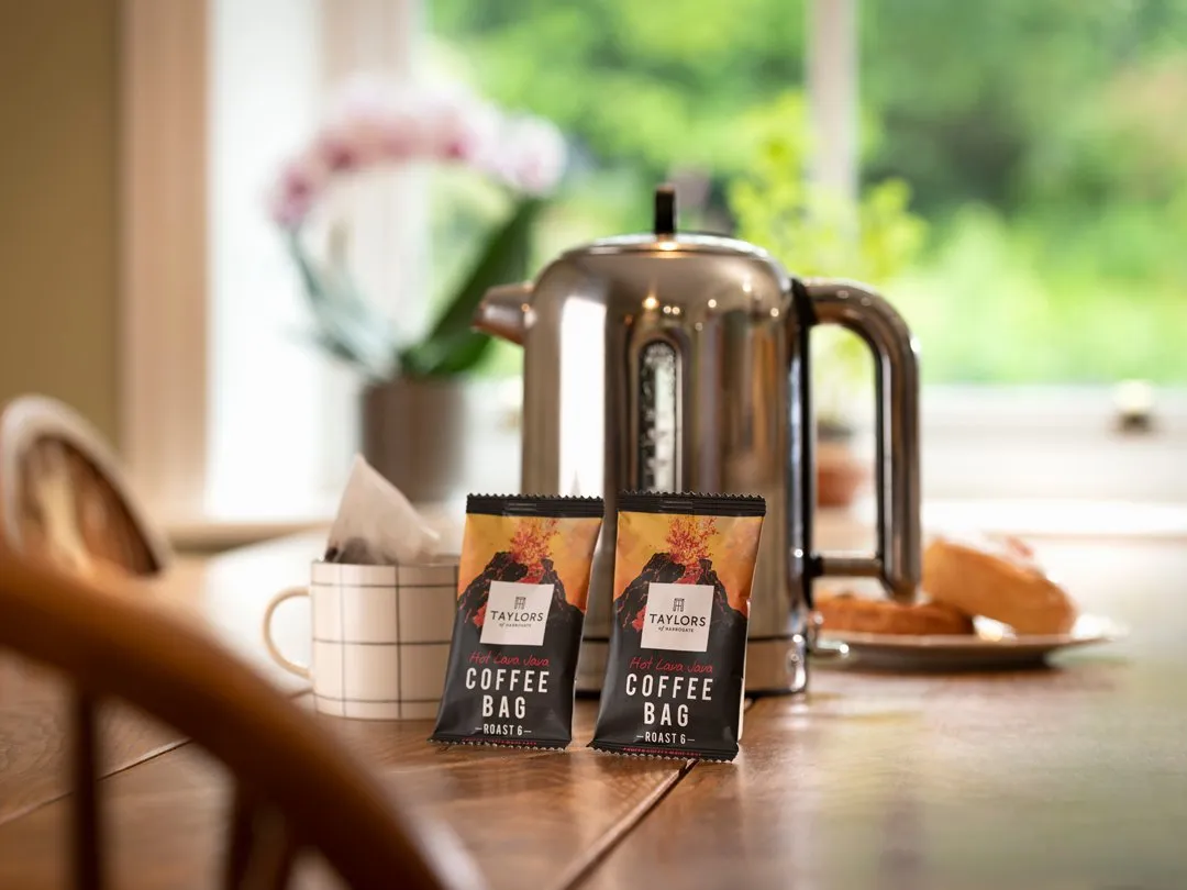 Cafea plicuri Hot Lava Java, Taylors of Harrogate, Arabica & Robusta, 10 bucati, 75 g [4]