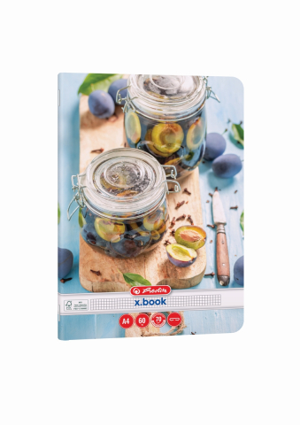 Caiet matematica A4 60 file Herlitz  Healthy Snack [1]