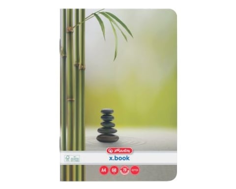 Caiete capsate - Caiet velin A4 60 file, Herlitz Zen