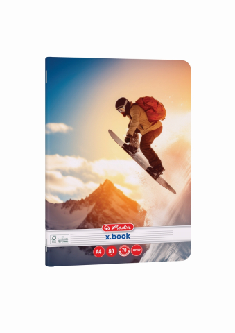 Caiet dictando A4 80 file Herlitz Extreme [1]