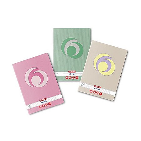 Caiete capsate - Caiet A5 80 file dictando Herlitz Rainbow