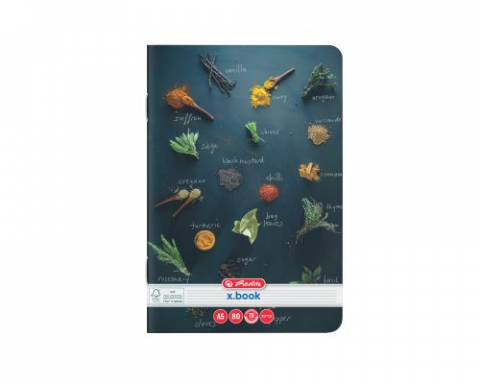 Caiete capsate - Caiet A5 80 file dictando Herlitz Spices