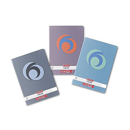 Caiete capsate - Caiet A5 80 file matematica Herlitz Rainbow