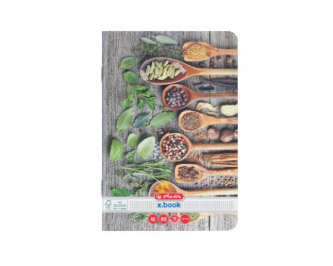 Caiet A5 80 file matematica Herlitz Spices [1]