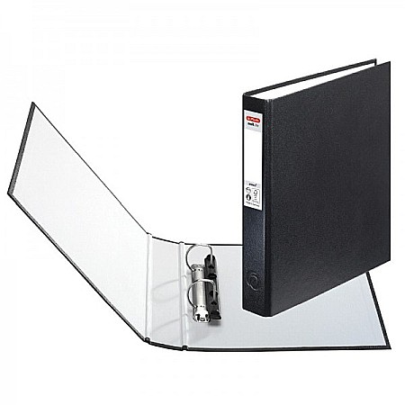 Caiete mecanice - Caiet mecanic Herlitz A5 2 inele negru