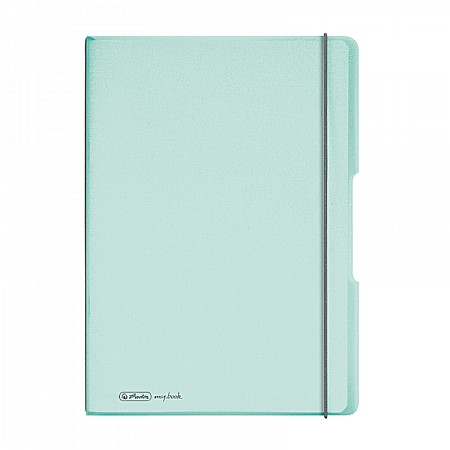 Caiete My.Book Flex - Caiet My Book Flex A4 2x40 file turcoaz deschis transparent Herlitz