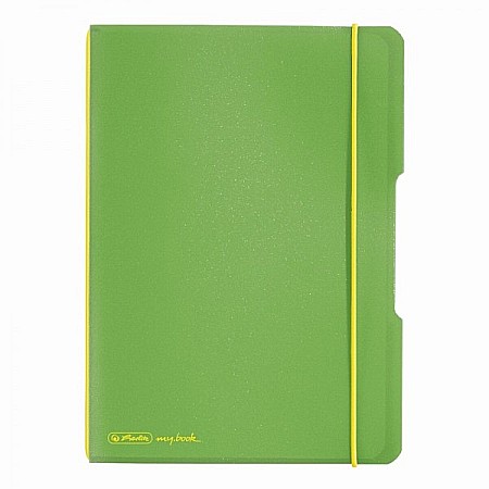 Caiete My.Book Flex - Caiet My Book Flex A5 40 file dictando verde deschis Herlitz