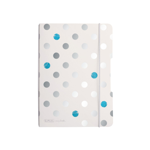 Caiete My.Book Flex - CAIET MY.BOOK FLEX A5 40F 80G/MP DICTANDO CARTON FROZEN GLAM