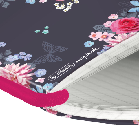 CAIET MY.BOOK FLEX A5 40F 80G/MP DICTANDO LADYLIKE FLOWERS [1]