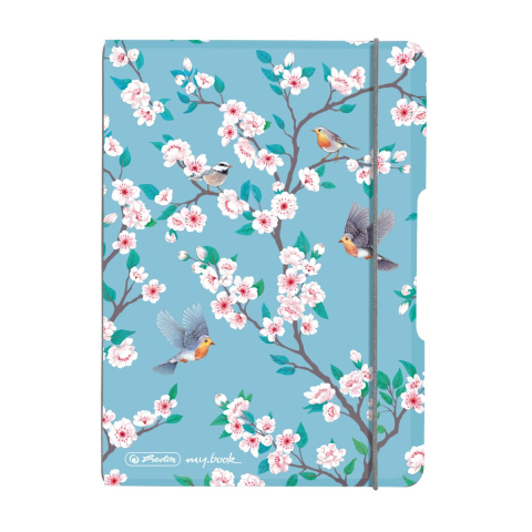 Caiete My.Book Flex - CAIET MY.BOOK FLEX A6 40F 80G/MP DICTANDO LADYLIKE BIRDS