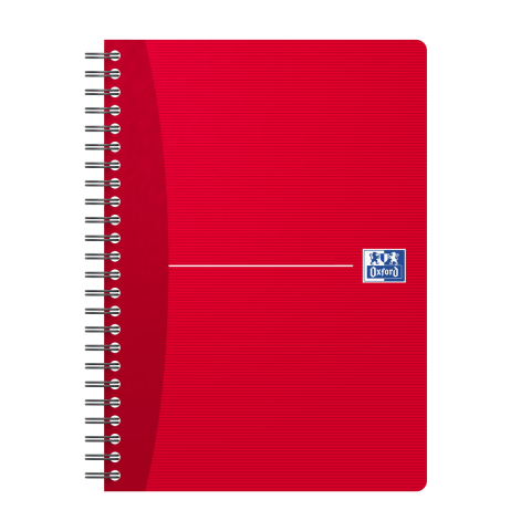 CAIET ORG OXFORD OFFICE ESSENTIALS A5 90F SPIRA PEFC ECOLABEL DICTANDO DIVERSE CULORI [2]