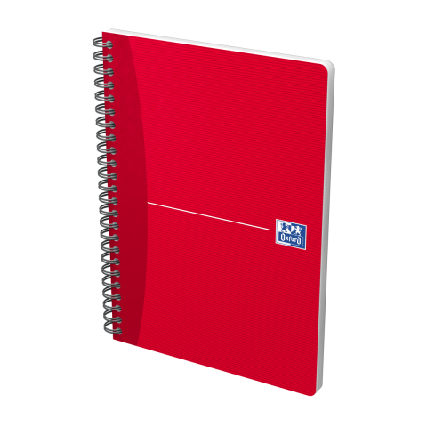 CAIET ORG OXFORD OFFICE ESSENTIALS A5 90F SPIRA PEFC ECOLABEL PATRATELE DIVERSE CULORI [2]