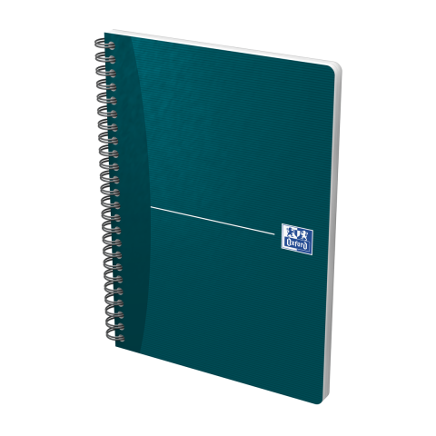 CAIET ORG OXFORD OFFICE ESSENTIALS A5 90F SPIRA PEFC ECOLABEL PATRATELE DIVERSE CULORI [4]