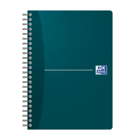 CAIET ORG OXFORD OFFICE ESSENTIALS A5 90F SPIRA PEFC ECOLABEL DICTANDO DIVERSE CULORI [1]