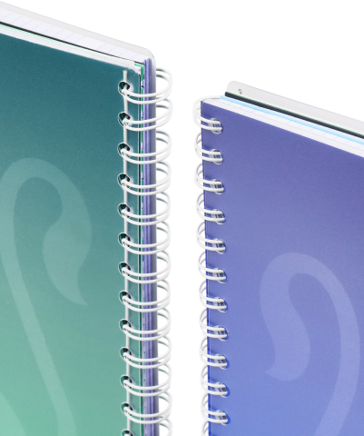 CAIET ORG OXFORD PROJECT BOOK A4 80F SPIRA SCRIBZEE PEFC PATRATELE GRADIENT CLASSIC DIVERSE CULORI [4]