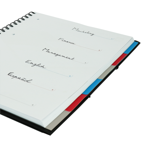 CAIET ORG OXFORD STUDENTS ORGANISER A4+ 80F SPIRA SCRIBZEE PATRATELE DIVERSE CULORI [5]