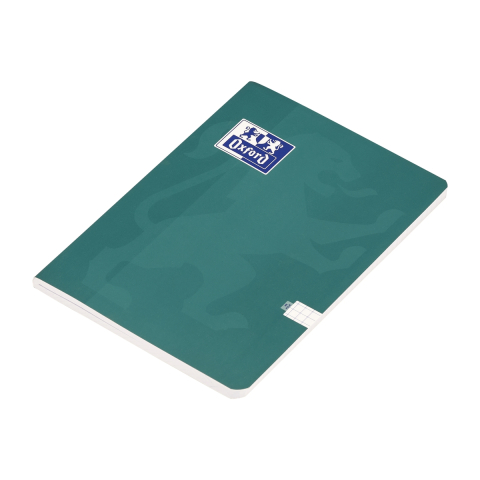 CAIET OXFORD A5 48 FILE, HARTIE OPTIK 80G/MP, PEFC, COPERTA PLASTIFIATA FLEXIBILA SOFT TOUCH, MARGINI LINIATE, COLTURI ROTUNJITE, PATRATELE, MOTIV TOUCH TREND [1]