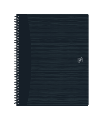 Rechizite - CAIET OXFORD ORIGINS A4+ 70F SPIRA SCRIBZEE ECOLABEL DICTANDO NEGRU