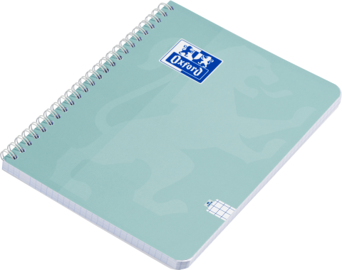 Rechizite - CAIET OXFORD TOUCH PASTEL A4 80F SPIRA SCRIBZEE PEFC PATRATELE DIVERSE CULORI PASTEL